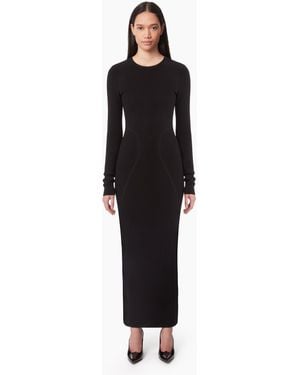 Nina Ricci Long Backless Dress - Black