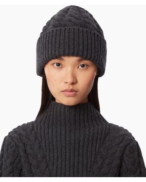 Nina Ricci Knitted Wool Beanie - Black