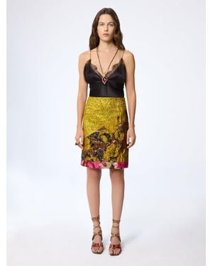 Nina Ricci Jacquard Midi Skirt - Multicolour