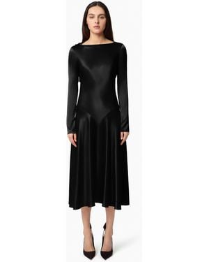 Nina Ricci Backless Midi Dress - Black