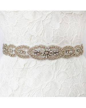 Nina Marisia-ivory Satin - White
