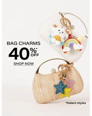Nina Bag Charms Collection Ad - Blue