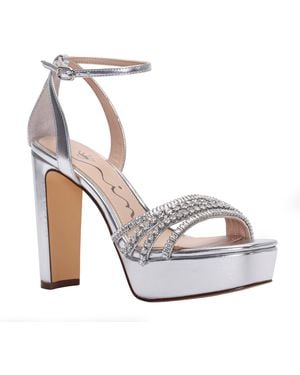 Nina Agitha-silver - White