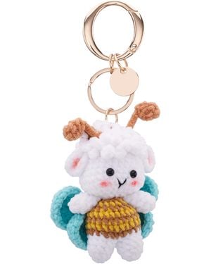 Nina Lamb-multi - White