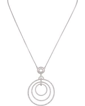 Nina Priya-rhodium White - Metallic