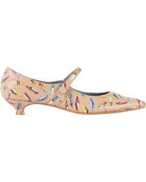Nina Chic-beige - Blue