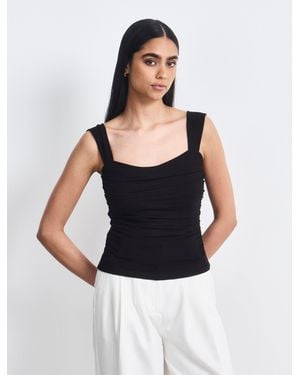 NINETY PERCENT Aki Cami Top In Black