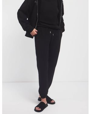 NINETY PERCENT Signature Sweatpant In Black - Blue