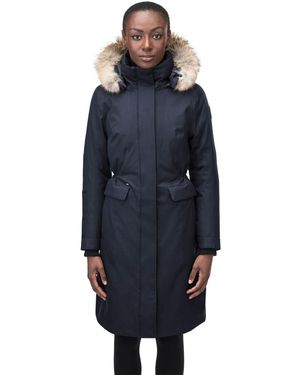 Nobis Zenith Knee Length Parka - Blue