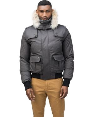 Nobis Cartel Bomber Jacket - Gray