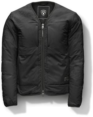 Nobis Gates Performance Quilted V-neck Jacket - Black