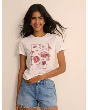 Nobody's Child Light Denim Shorts - Blue