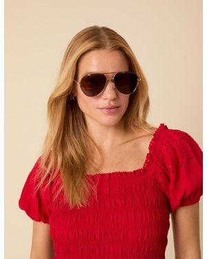 Nobody's Child Aviator Amelia Sunglasses - Blue
