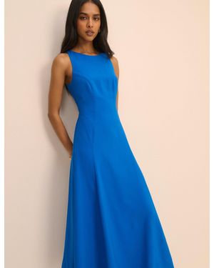 Nobody's Child Cobalt Reign Midi Dress - Blue