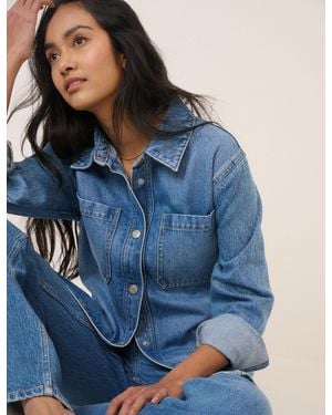 Nobody's Child Denim Overshirt - Blue