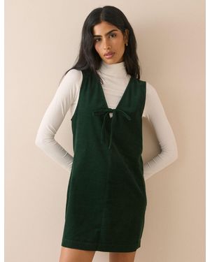 Nobody's Child Forest Cord Nila Shift Mini Dress - Green