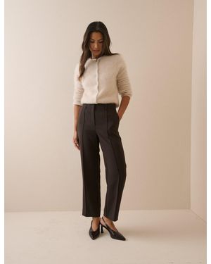 Nobody's Child Crepe Cigarette Marnie Trousers - Natural