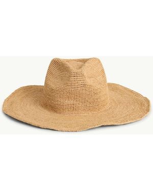 Nobody's Child Raffia Cowboy Hat - Natural