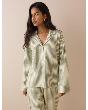 Nobody's Child Gingham Pyjama Set - Natural