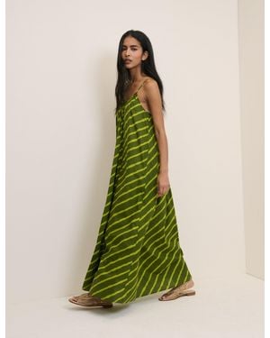 Nobody's Child Striped Cynthia Maxi Dress - Green