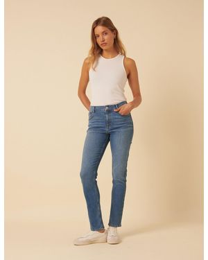 Nobody's Child Mid Rise Chelsea Skinny Jeans - Blue