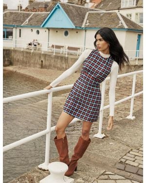 Nobody's Child And Gingham Vicky Mini Dress - Blue
