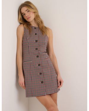 Nobody's Child And Gingham Ellie Mini Dress - Blue