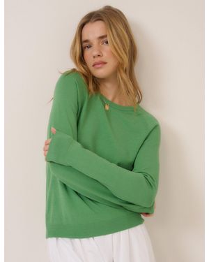 Nobody's Child Crew Neck Jumper - Green