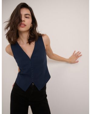 Nobody's Child Waistcoat - Blue