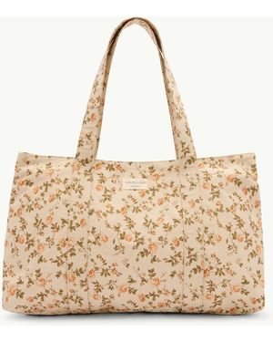 Nobody's Child Floral Tote - Natural