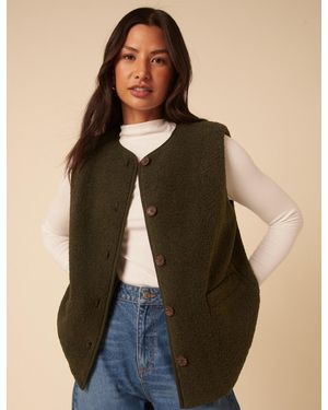 Nobody's Child Borg Gilet - Natural