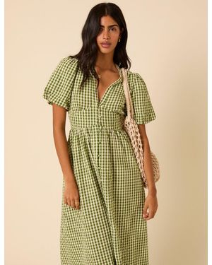 Nobody's Child And Striped Starlight Midi Dress in Pink | Lyst UK