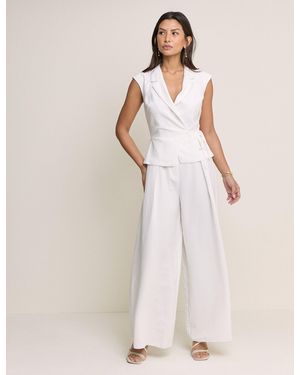 Nobody's Child Tailored Edith Jumpsuit - Natural