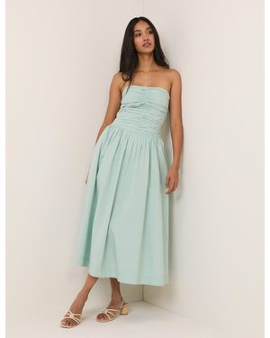 Nobody's Child Bandeau Rosalie Midi Dress - Green