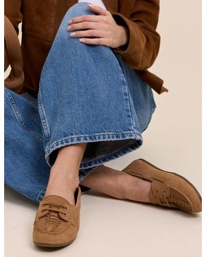 Nobody's Child Suede Loafers - Blue