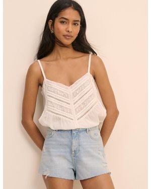 Nobody's Child Light Denim Shorts - Grey