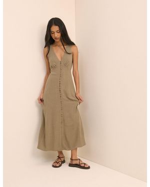 Nobody's Child Sleeveless Avery Midi Dress - Natural