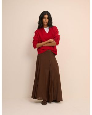 Nobody's Child Selene Maxi Skirt - Brown