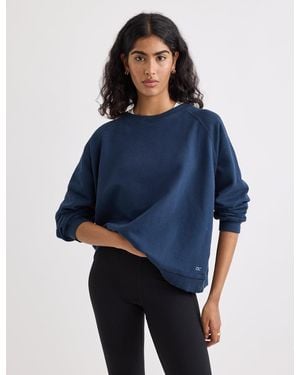 Nobody's Child Boxy Sweatshirt - Blue