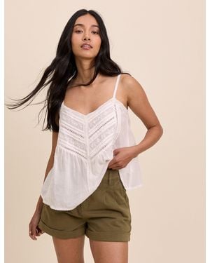 Nobody's Child Pleat Front Rosie Short - Natural
