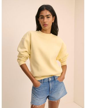 Nobody's Child Lemon Relaxed Fit Sweatshirt - Blue