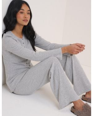 Nobody's Child Ribbed Trousers - Grey