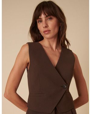 Nobody's Child Waistcoat - Brown
