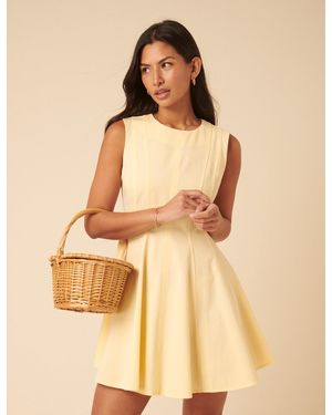Nobody's Child Butter Brynn Mini Dress - Natural