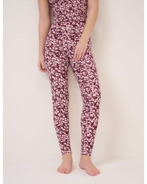 Nobody's Child Floral Athleisure Leggings - Pink