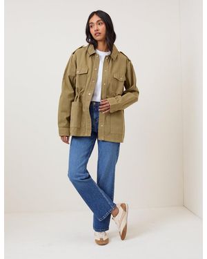 Nobody's Child Utility Jacket - Blue