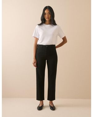 Nobody's Child Mid Rise Camden Tapered Jeans - Natural