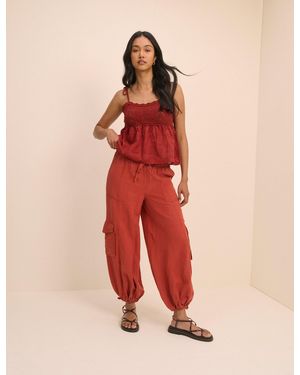 Nobody's Child Utility Balloon Trousers - Orange
