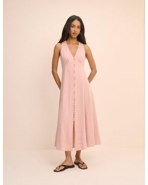 Nobody's Child Dusty Sleeveless Avery Midi Dress - Pink