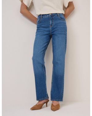 Nobody's Child Straight Leg Hoxton Jeans - Blue